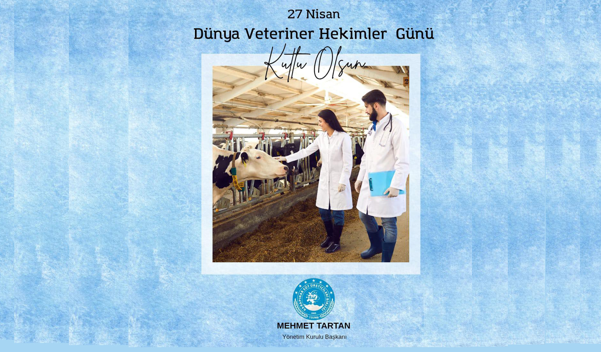 27 NİSAN DÜNYA VETERİNER HEKİMLER GÜNÜ KUTLU OLSUN