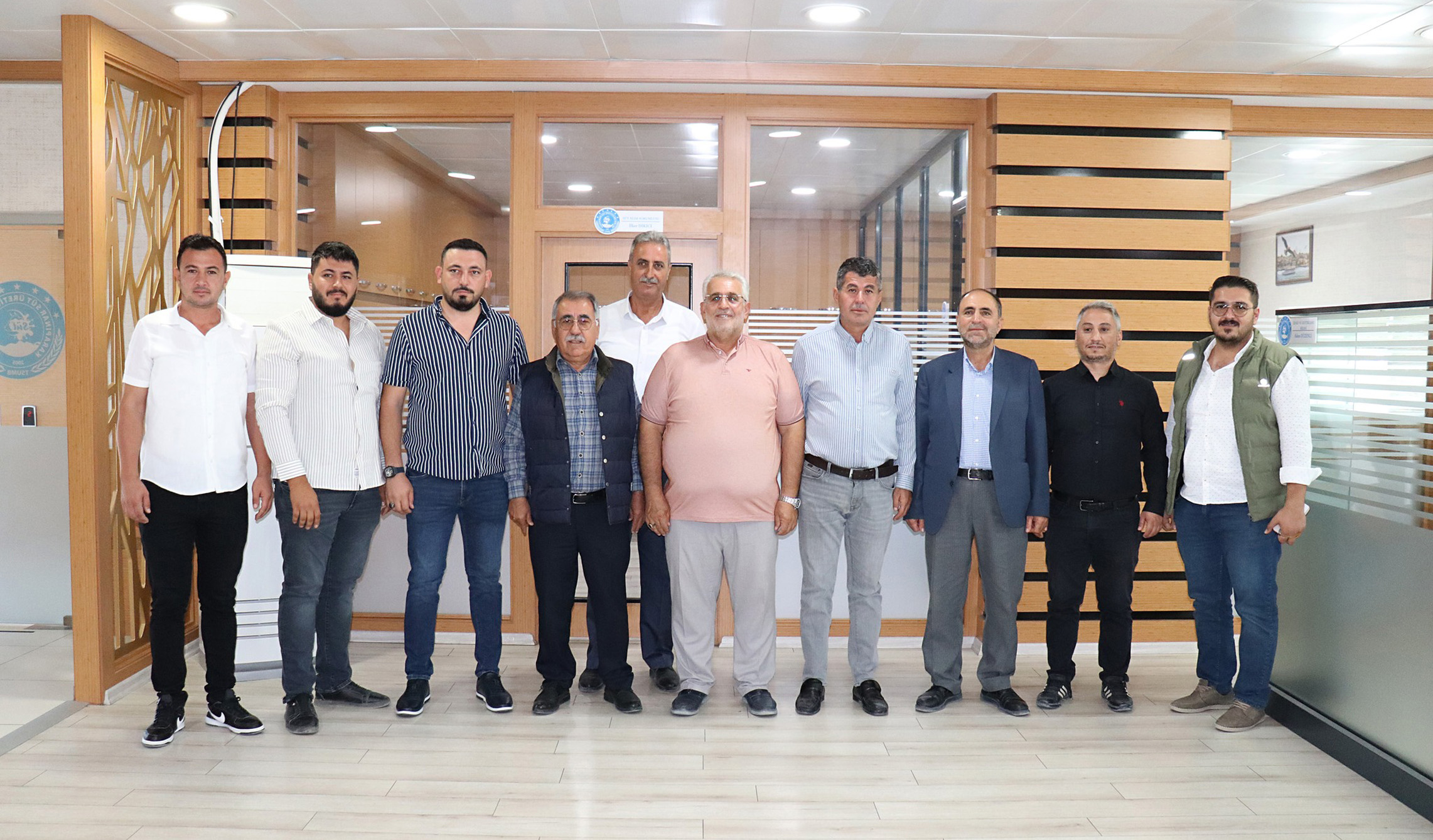 Ereğli Pancar Ekicileri Kooperatifi Başkanı Talha Uzer ve Yönetim Kurulu Üyeleri'nin birliğimizi ziyareti - Ek Görsel